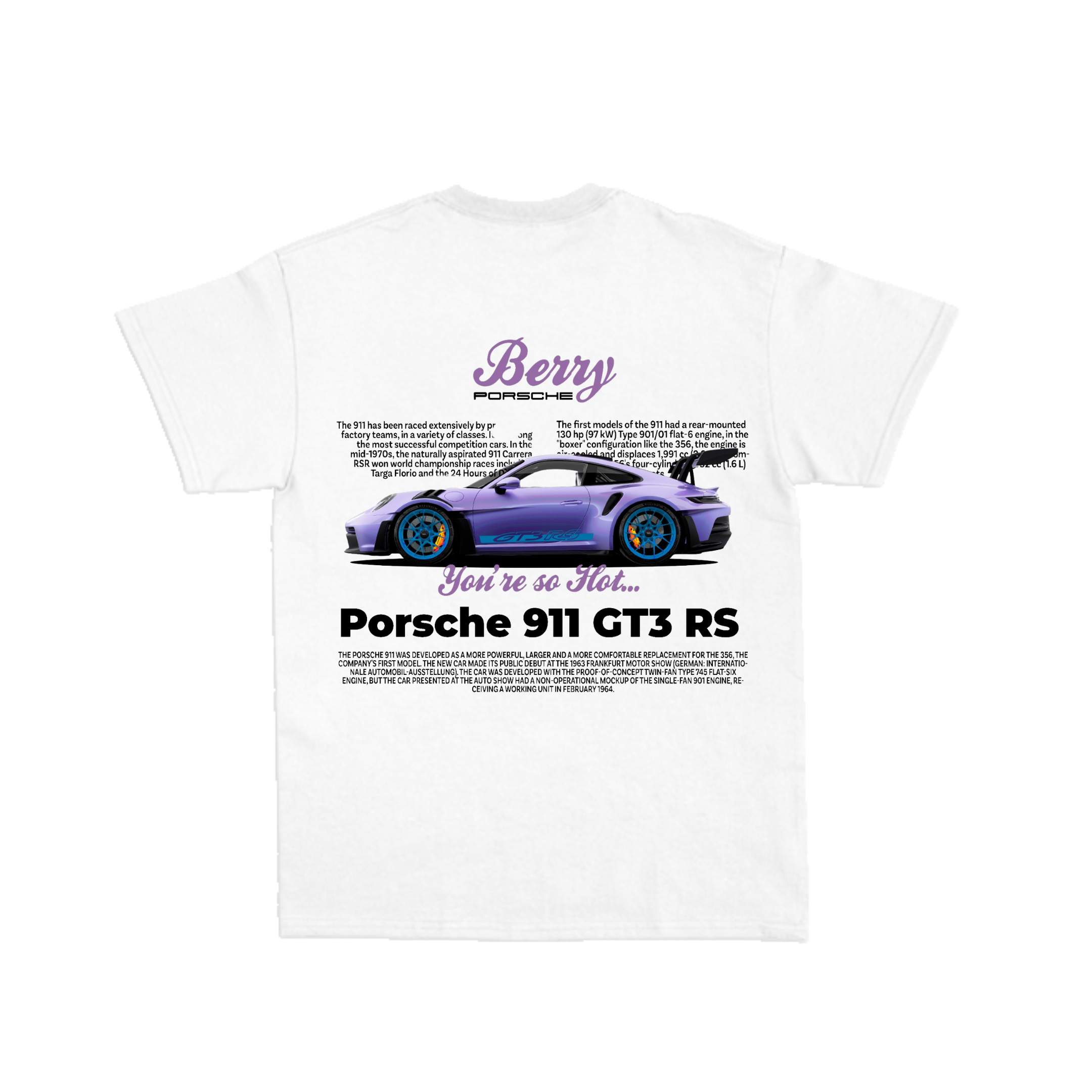 Camiseta Porsche Berry