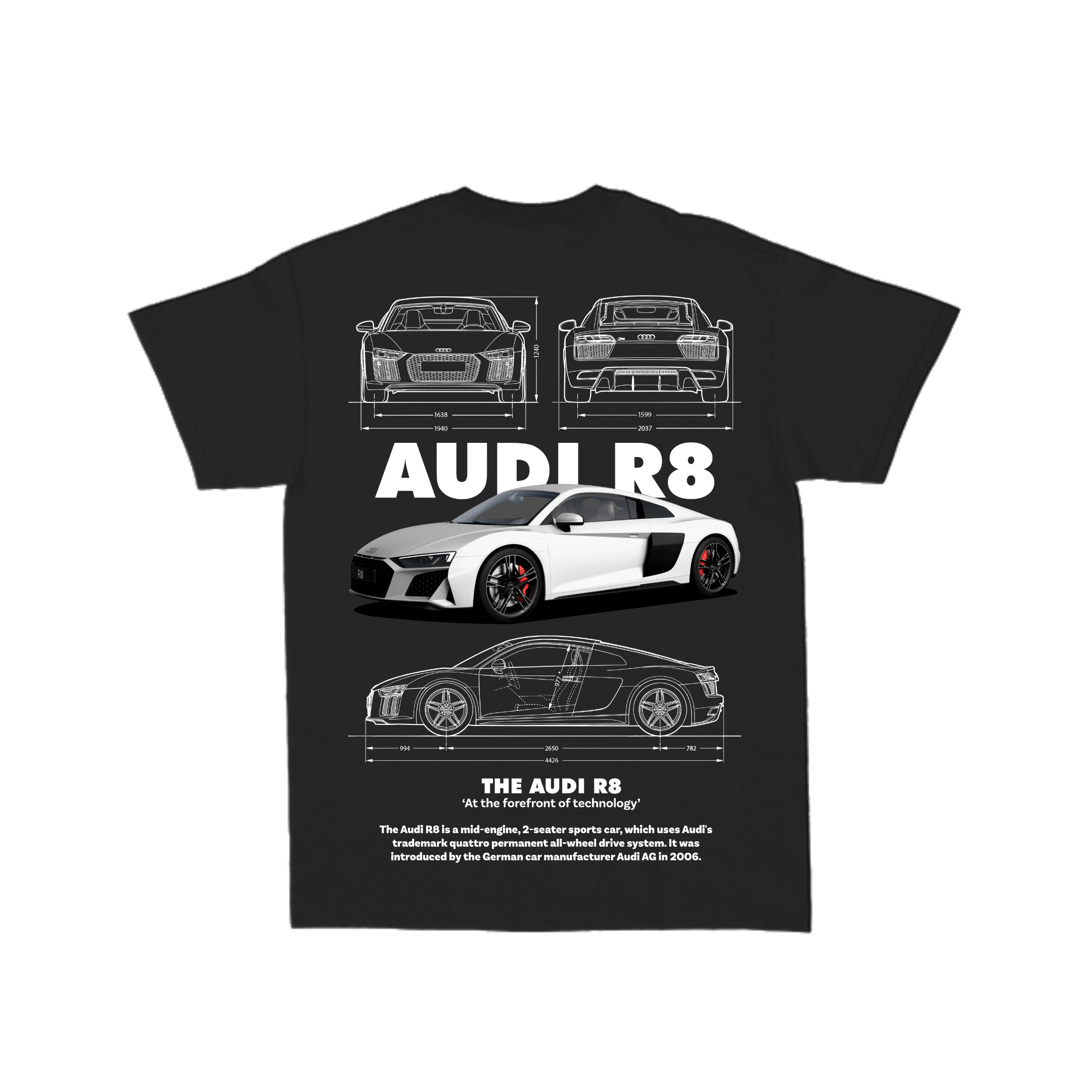 Camiseta Audi R8