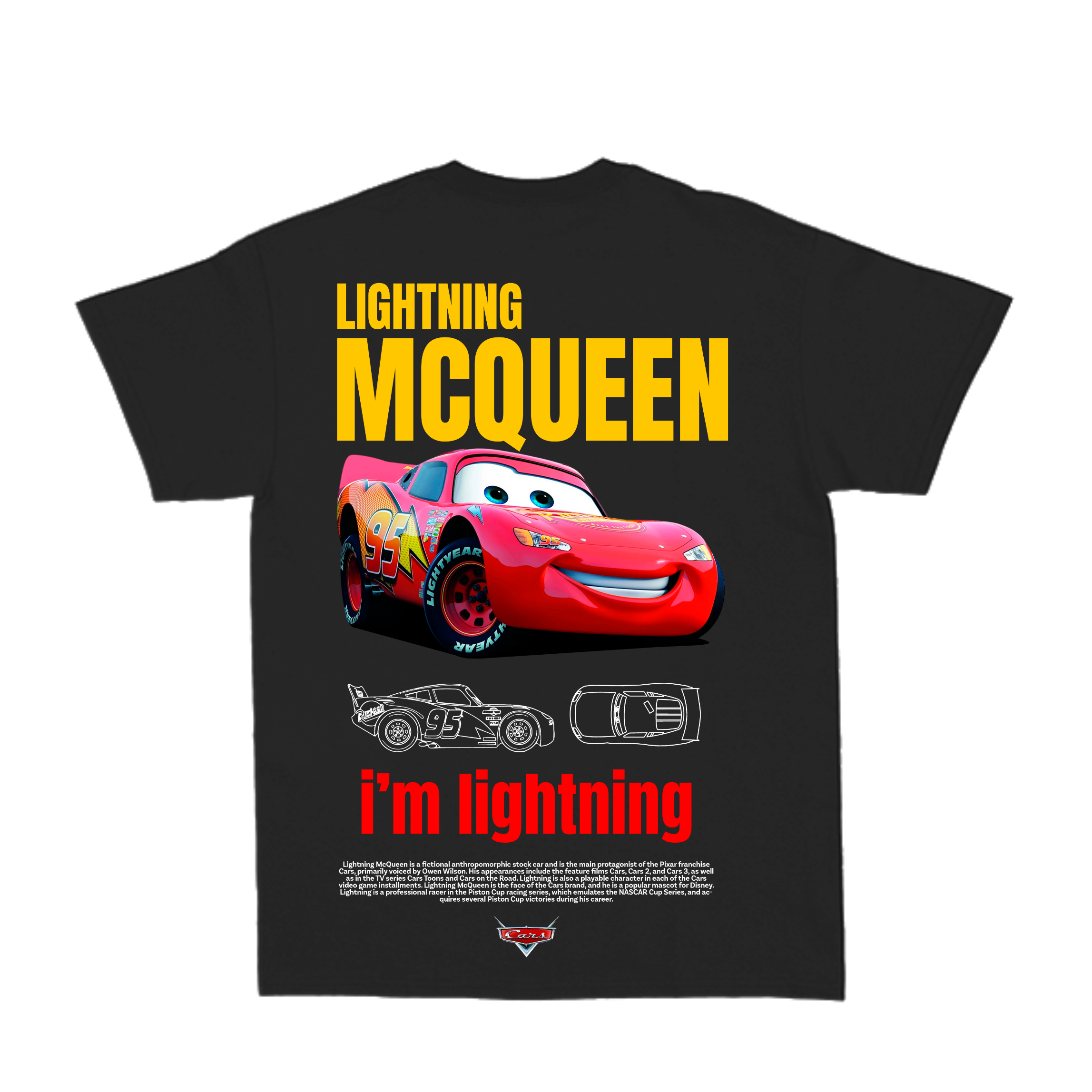 Camiseta Mcqueen Casal