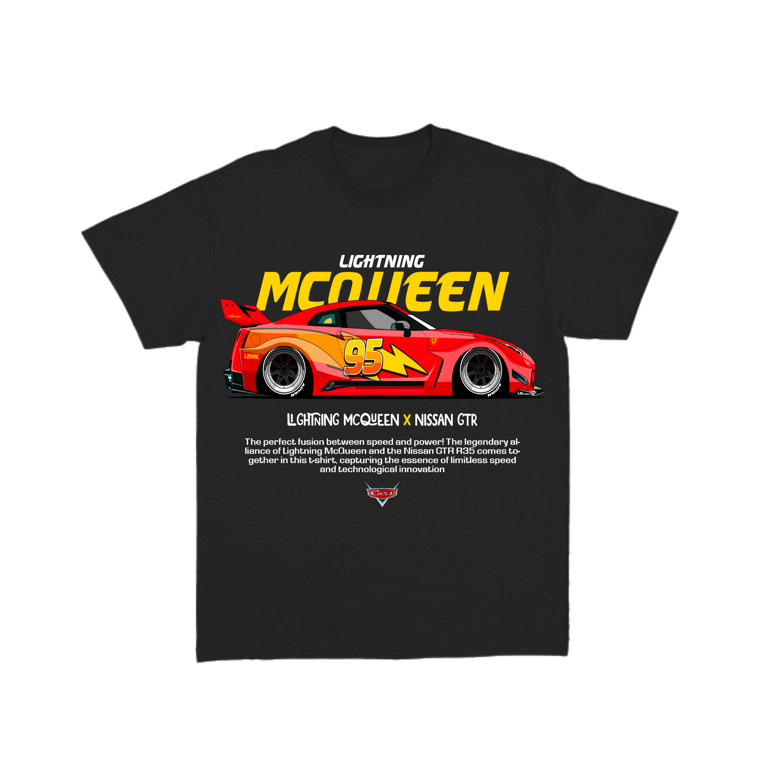 Camiseta Mcqueen X Nissan Gtr