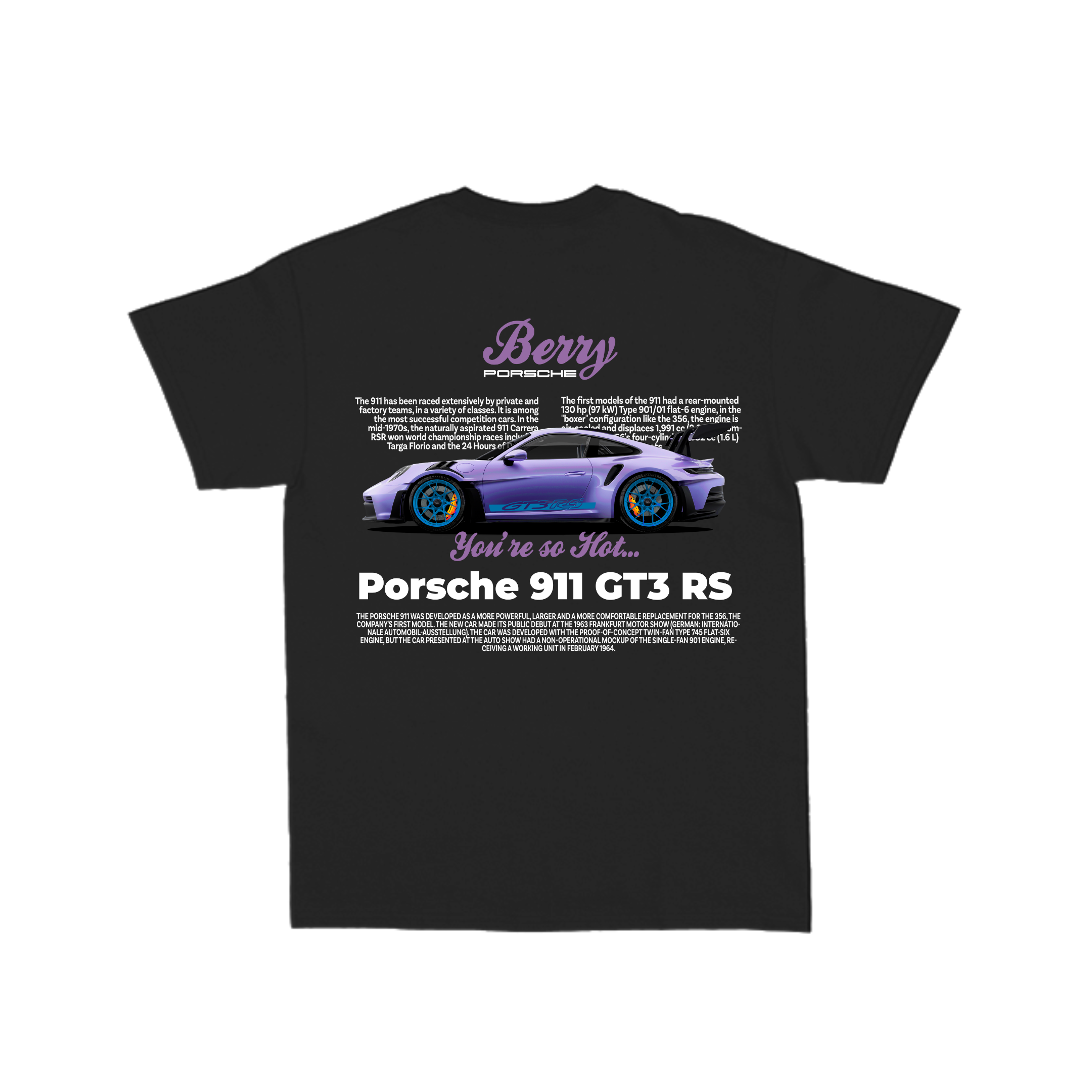 Camiseta Porsche Berry