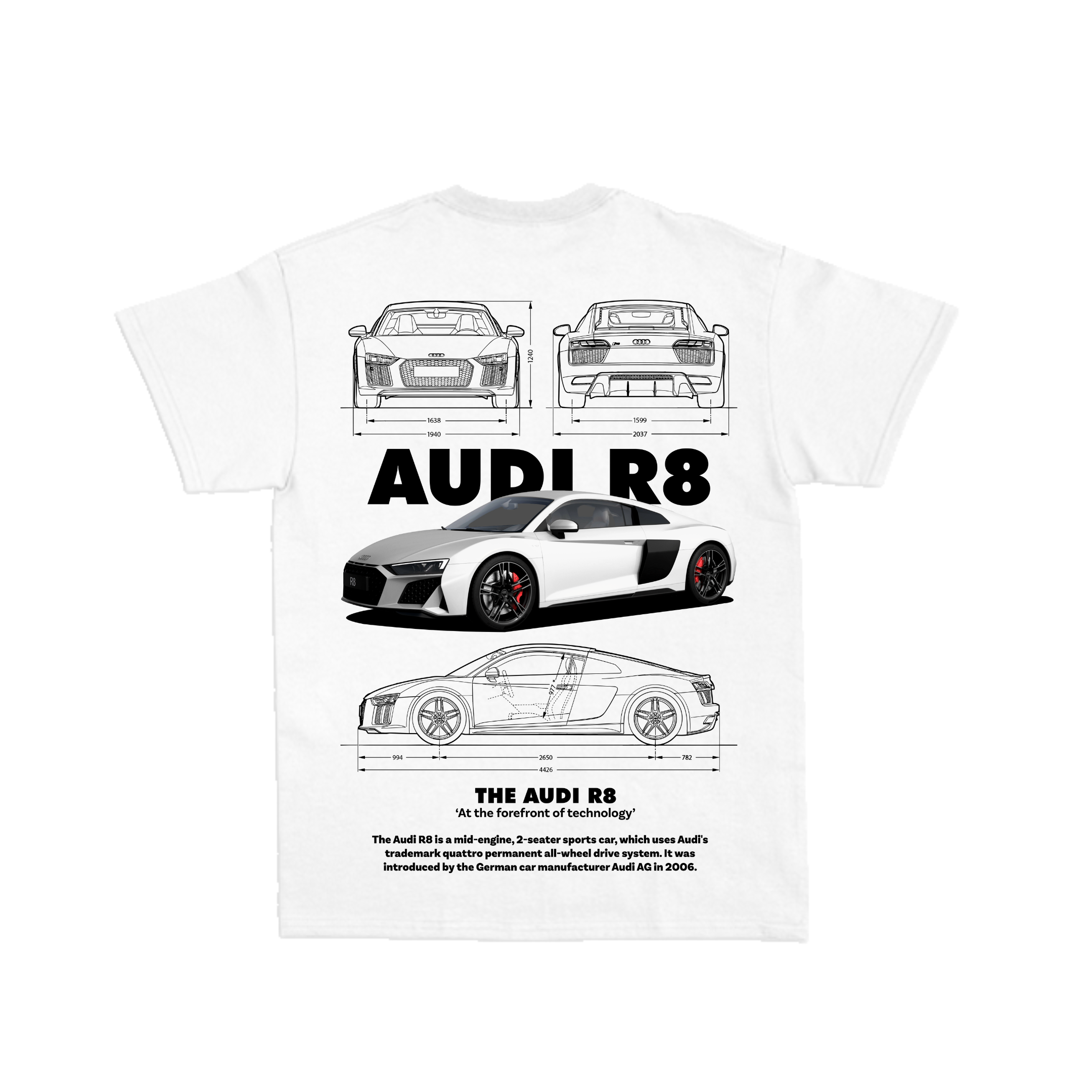 Camiseta Audi R8