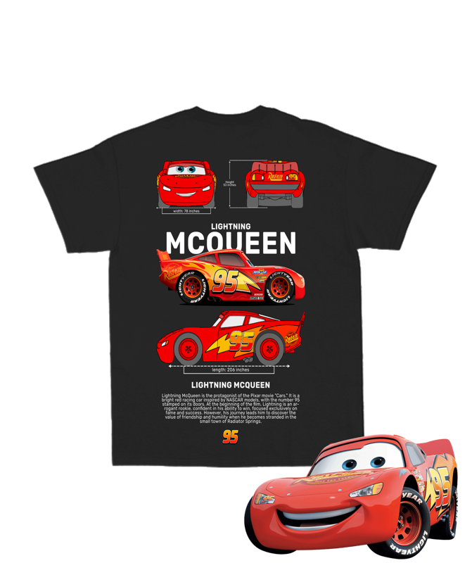 Camiseta Relâmpago Mcqueen