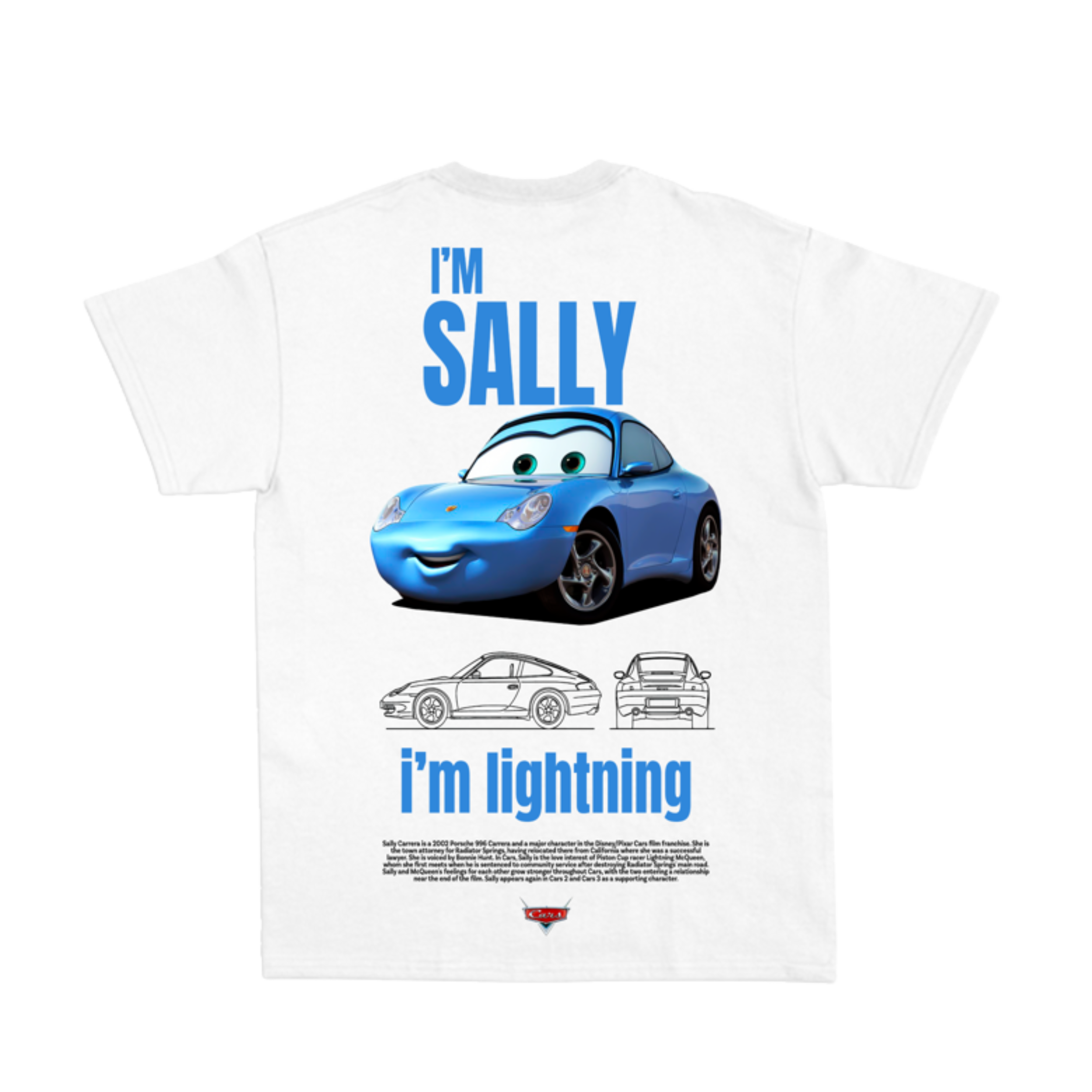 PREÇO - Combo Camiseta Mcqueen e Sally
