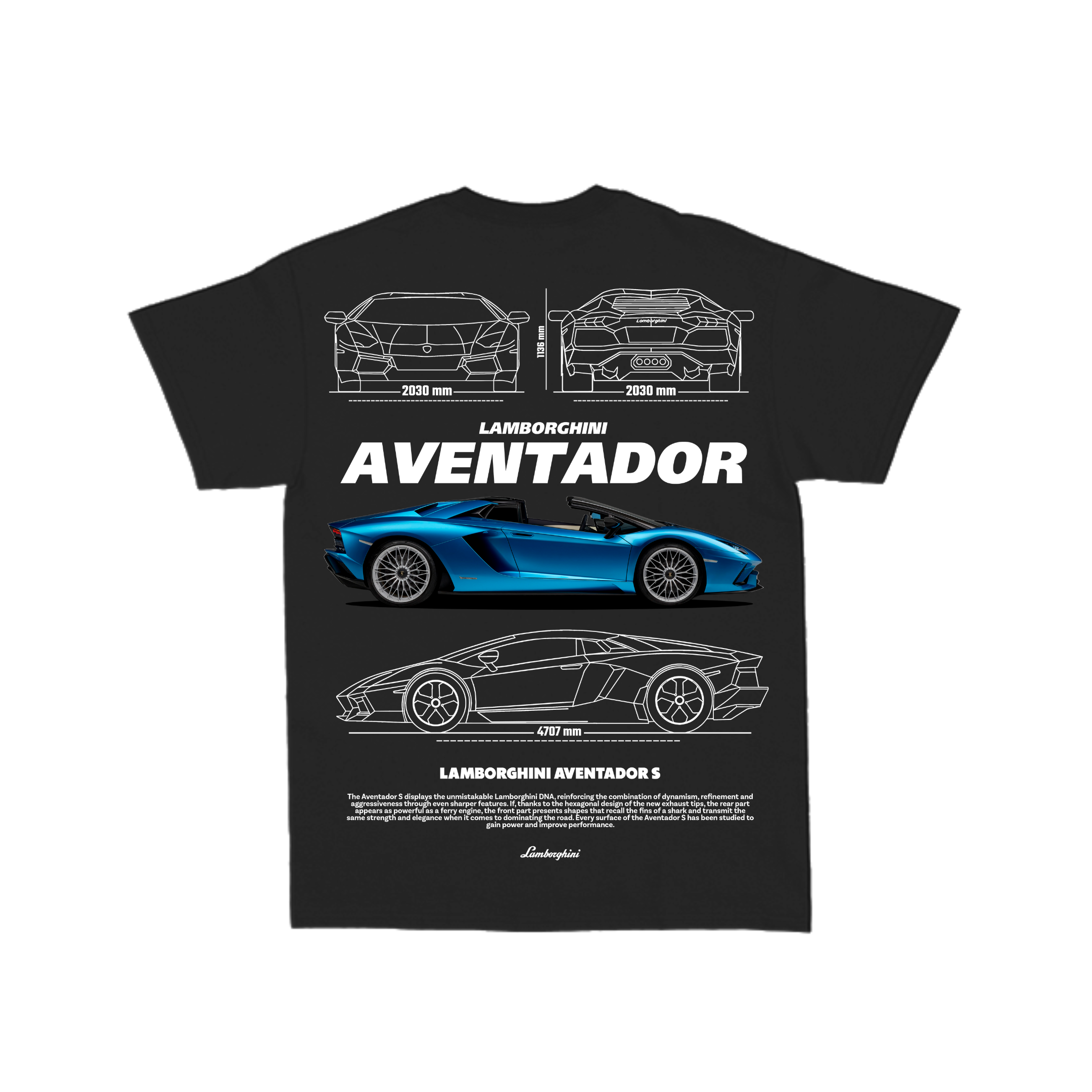 Camiseta Lamborghini Aventador